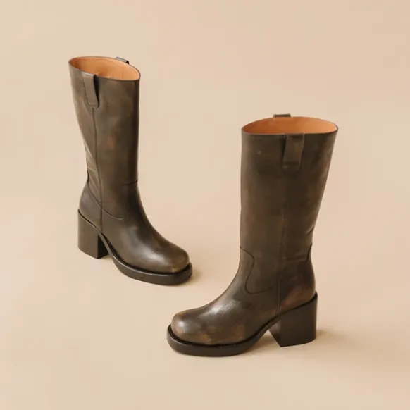 Bottes à talons