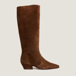 Bottes à talons biseautés