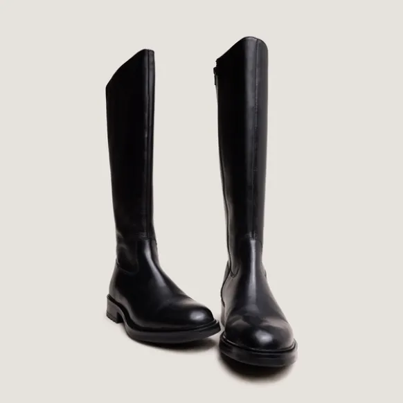 Bottes à talons crantés