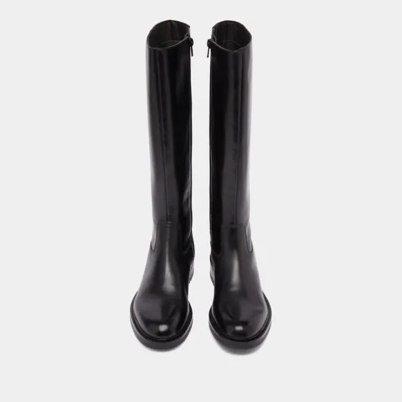 Bottes à talons crantés