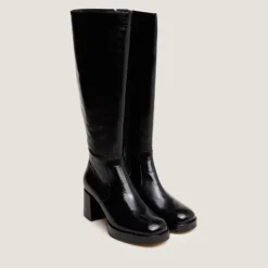 Bottes à talons et plateformes