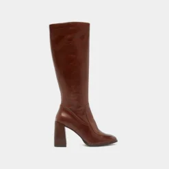 Bottes hautes à bouts carrés