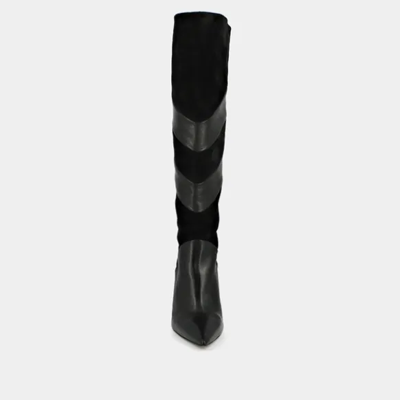 Bottes hautes à bouts pointus