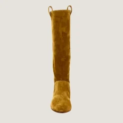 Bottes hautes à bouts ronds