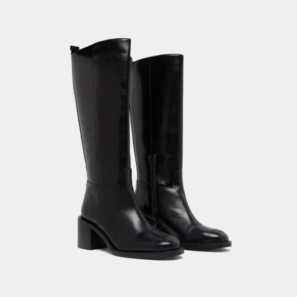 Bottes hautes à talons