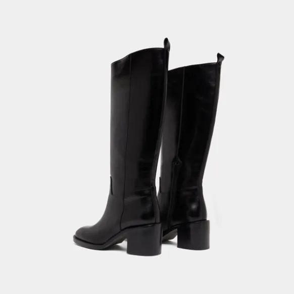 Bottes hautes à talons