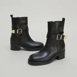 Bottines à boucles