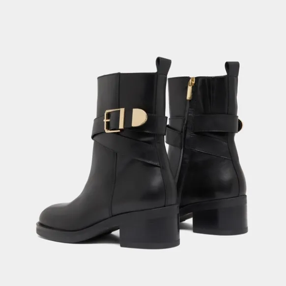 Bottines à boucles