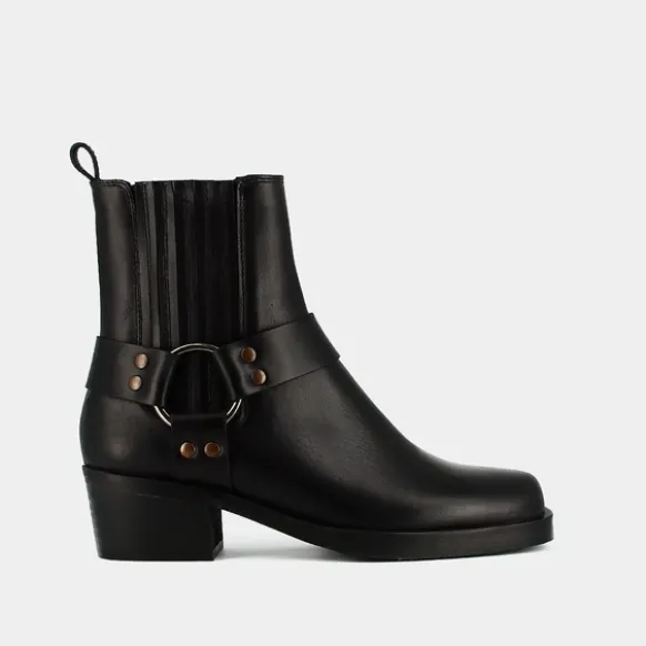 Bottines à boucles