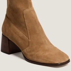 Bottines à bouts ovales