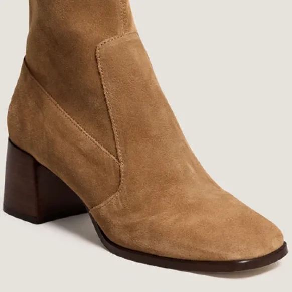 Bottines à bouts ovales