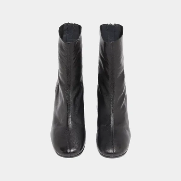 Bottines à fermetures éclairs arrières