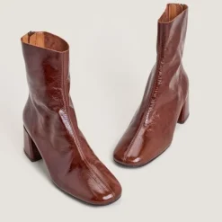 Bottines à fermetures éclairs arrières