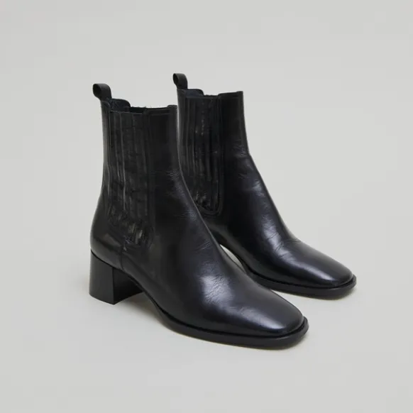 Bottines à fronces