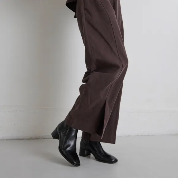 Bottines à fronces