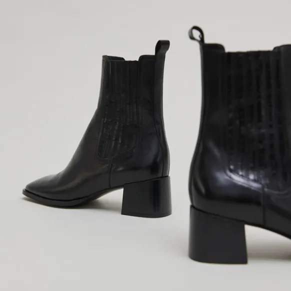 Bottines à fronces
