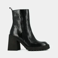 Bottines à semelles crantées et bouts ca...