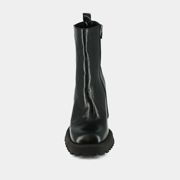 Bottines à semelles crantées et bouts ca...