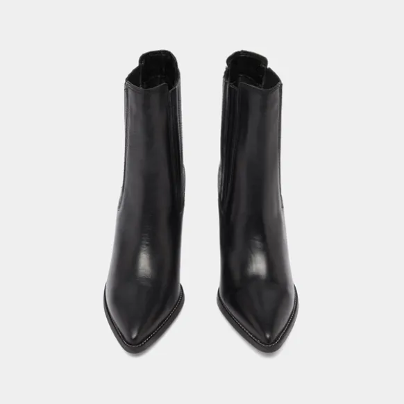 Bottines à talons et bouts pointus