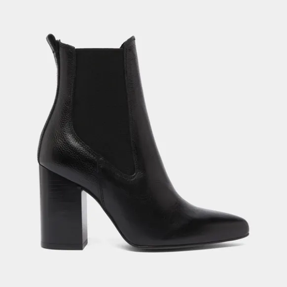 Bottines à talons et bouts pointus