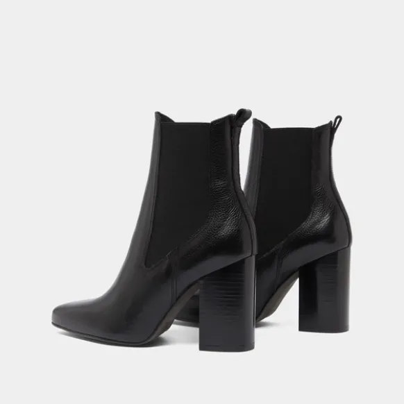 Bottines à talons et bouts pointus