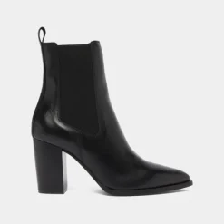 Bottines à talons et élastiques