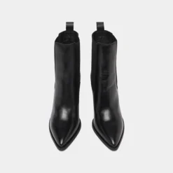 Bottines à talons et élastiques