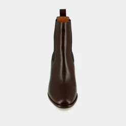 Bottines à talons et élastiques