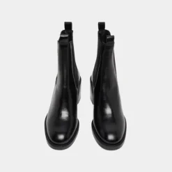Bottines à talons et élastiques