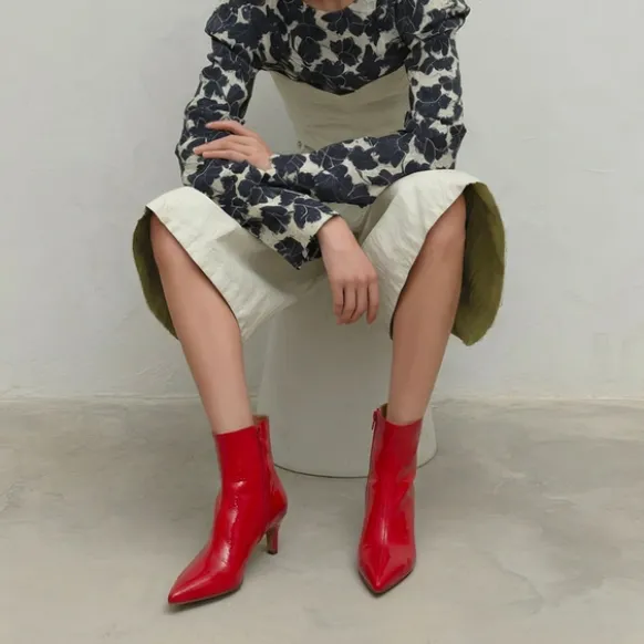 Bottines à talons fins