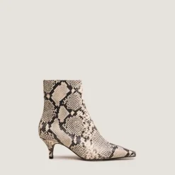 Bottines à talons fins et bouts pointus