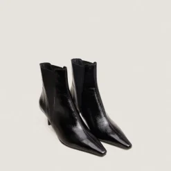 Bottines à talons fins et bouts pointus