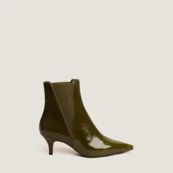 Bottines à talons fins et bouts pointus