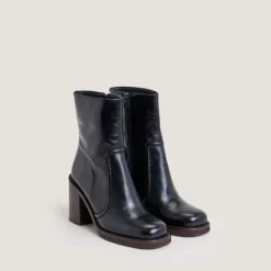 Bottines à talons hauts et plateformes