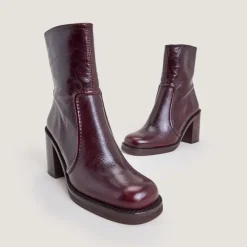 Bottines à talons hauts et plateformes