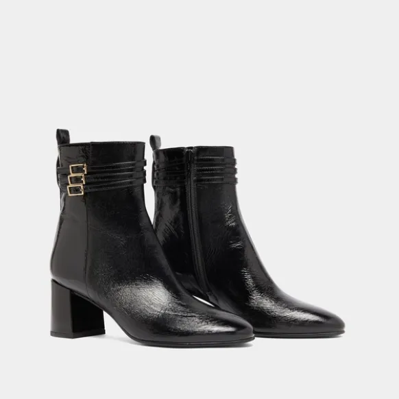 Bottines détaillées de boucles