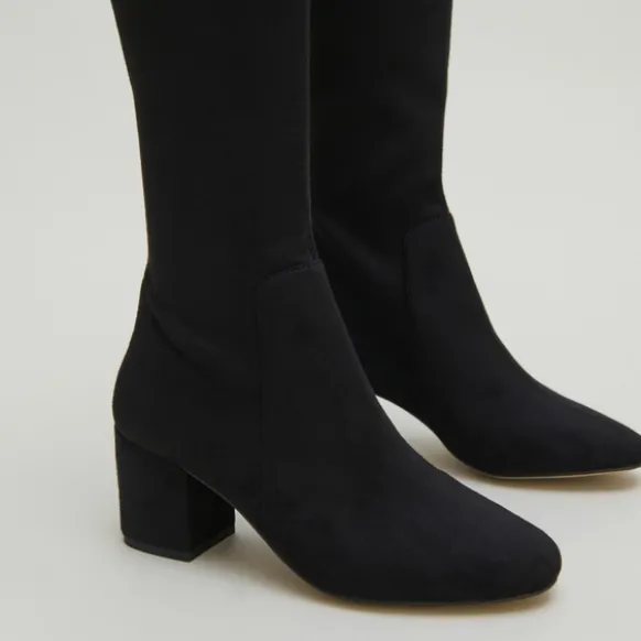 Cuissardes à petits talons