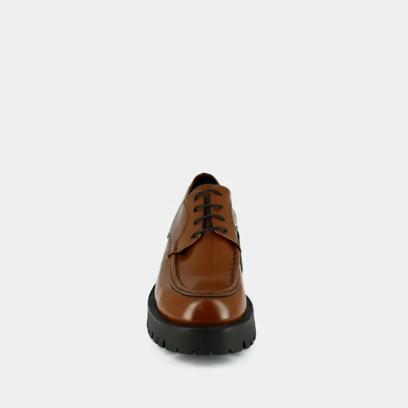 Derbies à lacets et semelles crantées