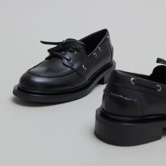 Derbies à lacets épais