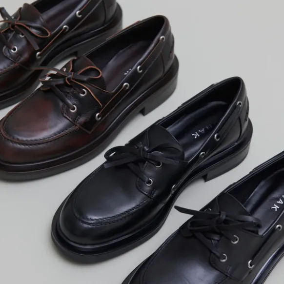 Derbies à lacets épais