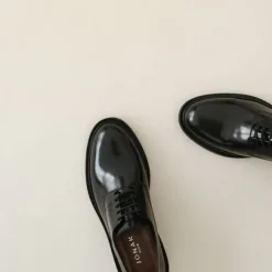 Derbies en cuir