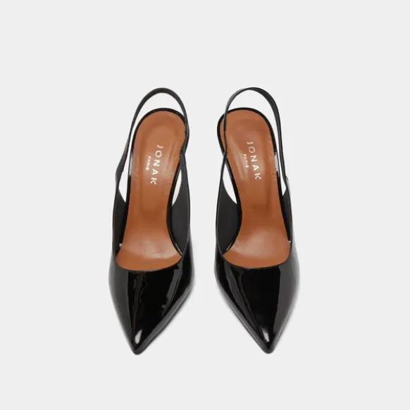 Escarpins slingback à bouts pointus