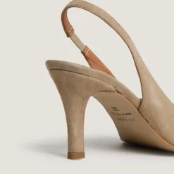 Escarpins slingbacks à bouts carrés