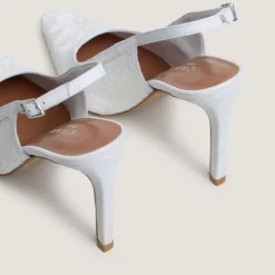 Escarpins slingbacks à bouts pointus