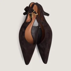 Escarpins slingbacks à petits talons