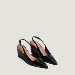 Escarpins slingbacks compensés