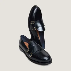 Mocassins à boucles ajustables