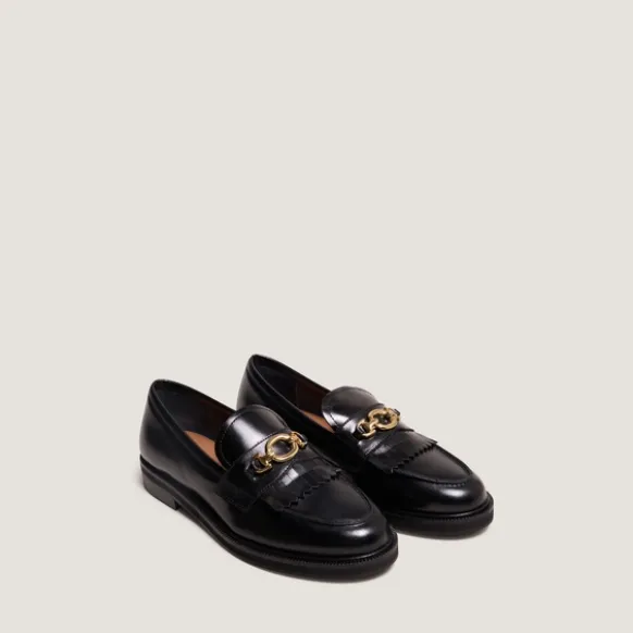 Mocassins à boucles dorées