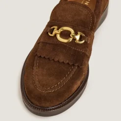Mocassins à boucles dorées