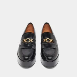 Mocassins à boucles dorées